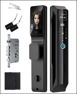 Cerradura reconocimiento facial y alarma anti robo