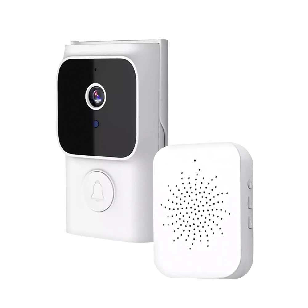 Timbre inalámbrico con cámara y micrófono